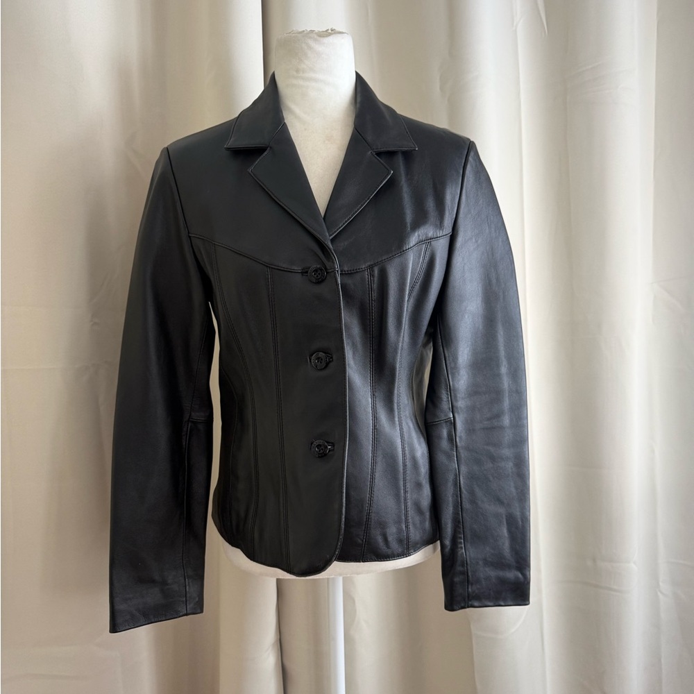 Vintage Wilson’s Black Leather Jacket